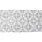 Off White Base Embroidered Lattice Table Runner